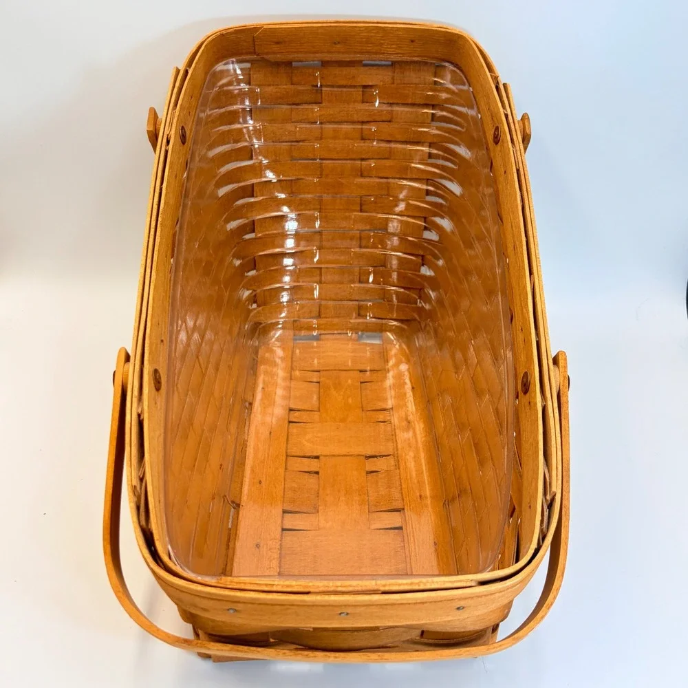 Longaberger handwoven basket